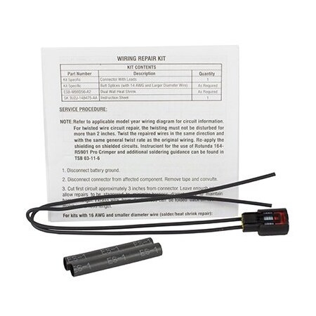 Motorcraft Wire Assembly, Wpt349 WPT349